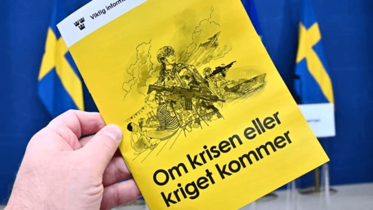 _Sweden Prepares for Potential Conflict_ Millions of Households Receive War-Preparedness Booklets_